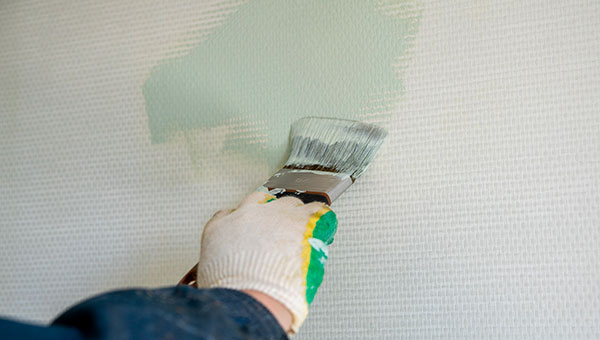 mise en peinture des murs intérieurs d'une maison 