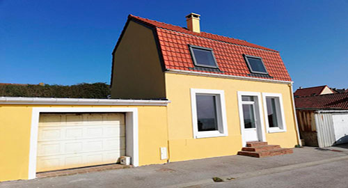 rénovation extérieure d'une maison près de Outreau